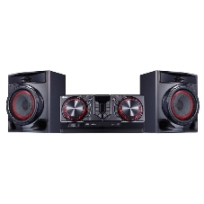 Мини-аудиосистема LG CJ44 черный 480Вт FM USB BT