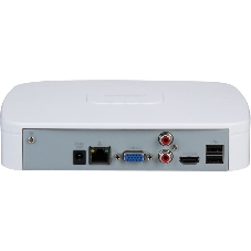 Видеорегистратор Dahua DHI-NVR2104-I2 4-канальный IP-видеорегистратор 4K и H.265+, ИИ