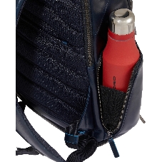 Рюкзак для ноутбука Piquadro Blue Square CA6592B2BM/BLU2, кожа, темно-синий