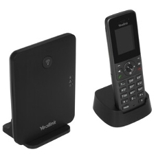 Телефон DECT-трубка Yealink W73P DECT (база W70B+трубка W73H) до 10 SIP-аккаунтов, до 10 трубок на базу, до 20 одноврем. Вызовов