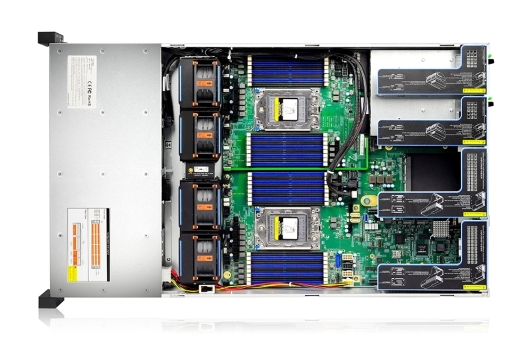 Серверная платформа Gooxi SR201-D12RE 2u 12 bay platform with expander backplane, based on AMD 7003 ; 2x 2.5