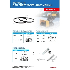 Ремень привода колес для снегоуборщиков 97653-97654 3LXA809