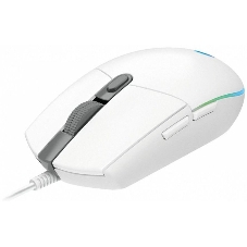 Мышь проводная Logitech G102 LIGHTSYNC белый, 8000 dpi, USB, кнопки - 6