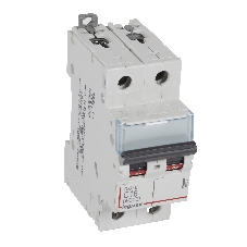Выключатель автоматический модульный 2п C 16А 6кА DX3-E Leg 407277