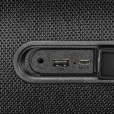Колонка портативная Hyundai H-PS1029 черный 220W 4.1 BT 10м 4800mAh
