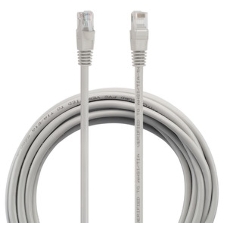 Патч-корд Buro UTP 4 пары cat.5e CCA molded 5м голубой RJ-45 (m)-RJ-45 (m)