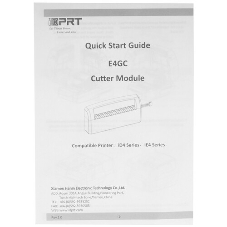 Модуль отрезки этикеток iDPRT ASSY: iD4, iE4 Cutter Module Guillotine Type