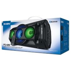 Колонка портативная SVEN АС PS-680 черный 65W 1.0 BT