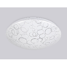 Потолочный светодиодный светильник Ambrella light FZ1081 WH белый 21W 6400K D330*90 (Без ПДУ)