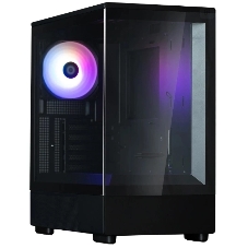 Компьютерный корпус ZALMAN P10, MATX, черный, WINDOW, 2x3.5
