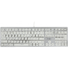 Клавиатура проводная A4Tech Fstyler FX50, USB, белый