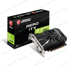 Видеокарта MSI PCIE16 GT1030 2GB GDDR4 GT 1030 AERO ITX 2GD4 OC