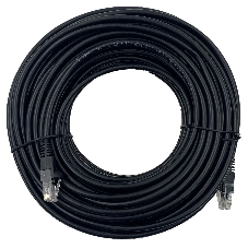 Патч-корд Buro UTP 4 пары cat.5e CCA molded 30м черный RJ-45 (m)-RJ-45 (m)