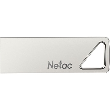 Флешка USB Netac U326 (NT03U326N-004G-20PN), 4Gb, USB 2.0, R/W 50/15, серебристый