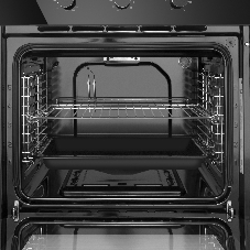 Шкаф духовой газовый с электрическим грилем Maunfeld MOGS703B2, встраиваемый