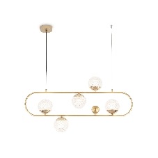 Светильник Ambrella light TR5433/5 GD золото G9/5 max 40W 780*110*1000