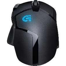 Мышь проводная Logitech G402 Hyperion Fury черный, 4000 dpi, USB, кнопки - 8