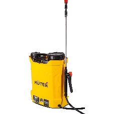Опрыскиватель Huter SP SP-10AC аккум. ранц. 10л желтый/черный (70/13/52)