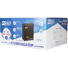 Стабилизатор напряжения Rucelf STW-12000-L 12кВА однофазный черный