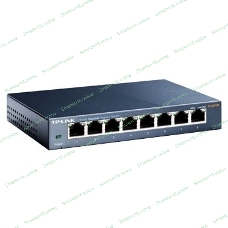 Коммутатор TP-Link SMB TL-SG108 8-port Desktop Gigabit Switch, 8 10/100/1000M RJ45 ports,metal case
