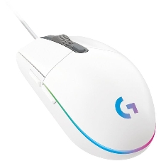 Мышь проводная Logitech G102 LIGHTSYNC белый, 8000 dpi, USB, кнопки - 6