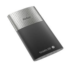 Внешний SSD Netac Z9, 1TB, USB 3.2 Gen 2 Type-C, R/W 550/480, черный