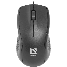 Мышь проводная Defender Optimum MB-160 черный, 1000 dpi, USB, кнопки - 3