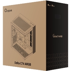 Корпус Ocypus Delta C74 ARGB Black, Midi-Tower, чёрный, 2 x 120 мм