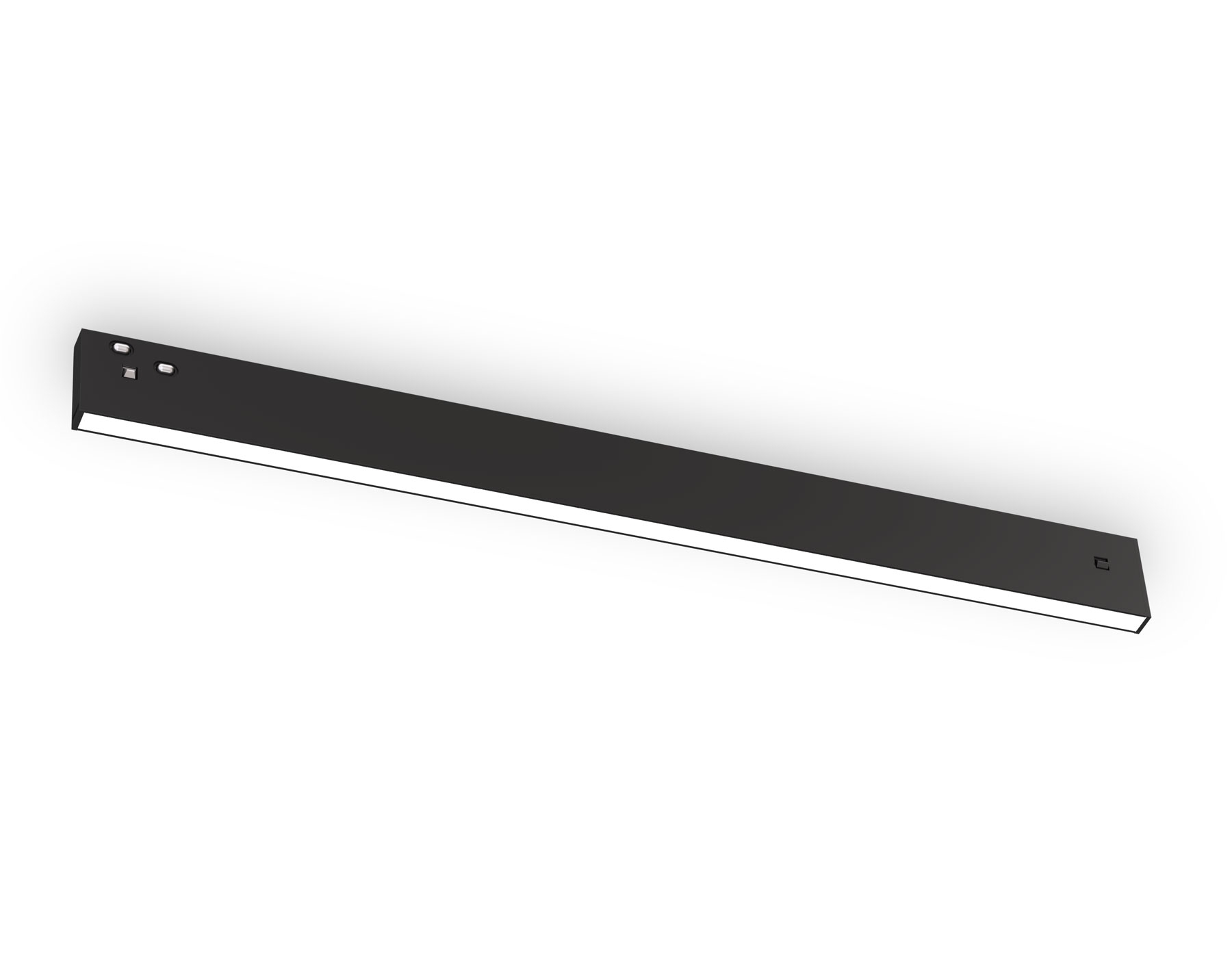 Трековый светильник GL2325 BK черный IP20 20W 3CCT 3000-6400K 48V 400*10*37