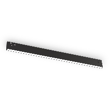 Трековый светильник GL2325 BK черный IP20 20W 3CCT 3000-6400K 48V 400*10*37
