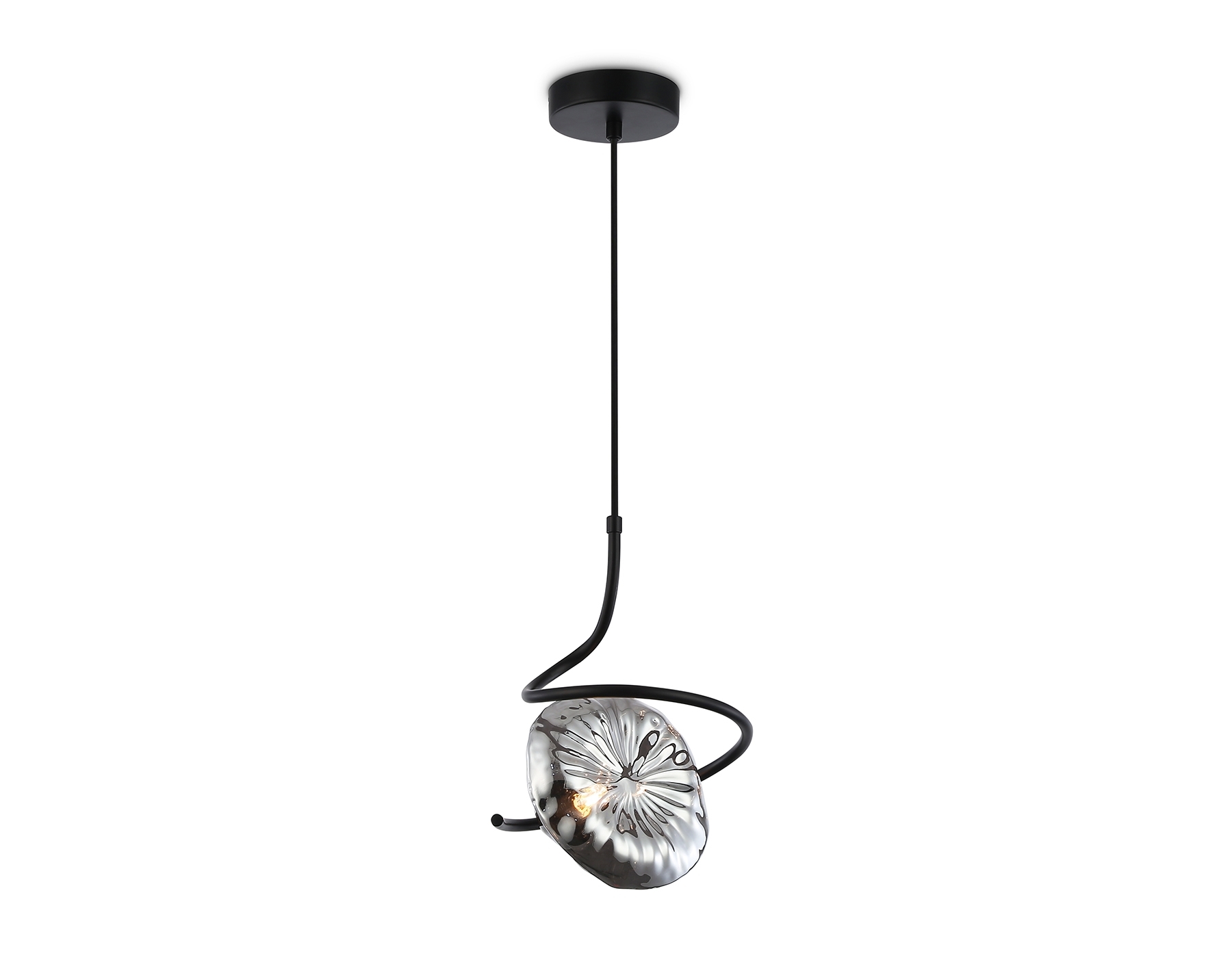 Светильник Ambrella light LH15001 BK/SM черный/дымчатый G9 max 40W D190*1400