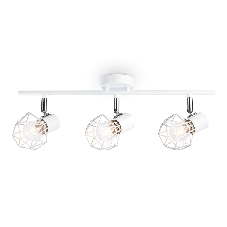 Светильник Ambrella light TR8631/3 WH/CH белый/хром E27*3 max 40W 460*91*175