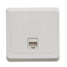 Розетка компьютерная 1-м СП Этюд RJ45 бел. SchE KOMC-001B
