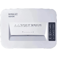 Шредер Office Kit S210N 3,9x38 белый (секр.P-4) фрагменты 16лист. 35лтр. скрепки скобы пл.карты CD