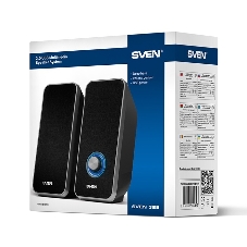 Акустическая система 2.0 SVEN 325, черный, USB, мощность 2x3 Вт(RMS) SVEN 325, черный, USB, акустическая система 2.0, мощность 2x3 Вт(RMS)