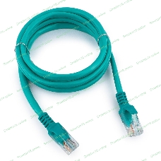 Патч-корд UTP Cablexpert cat.5e, 1м, литой, многожильный, зеленый