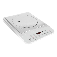 Плита настольная электрическая Centek CT-1517 белый, 2 кВт, индукция, конфорки - 1, стеклокерамика, сенсор