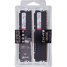 Оперативная память Kingston Fury Beast, DDR5, 32GB (2x16GB), 5200MHz, CL40, DIMM, радиатор, черный