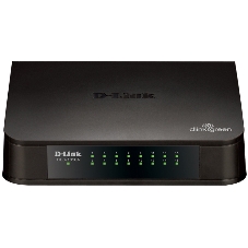 Коммутатор D-Link DES-1016A, 16×100 Мбит/с, неуправляемый