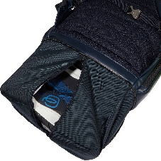 Рюкзак для ноутбука Piquadro Blue Square CA6592B2BM/BLU2, кожа, темно-синий