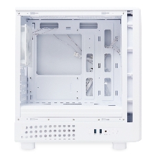 Компьютерный корпус HSPD M310, Mesh Mini-tower, белый, TG, 0.4 SPCC, 3x120мм ARGb mATX, mITX 180/280/160мм 1x2.5