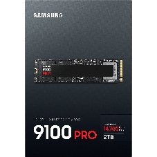 Накопитель SSD 2Tb Samsung 9100 PRO, M.2, PCI-E 5.0 x4, TLC 3D NAND R/W - 14800/13400 Mb/s