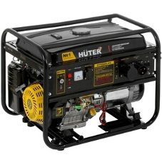 Электрогенератор бензиновый Huter DY8000LXA, 6.5 кВт, 81 дБ, 94 кг