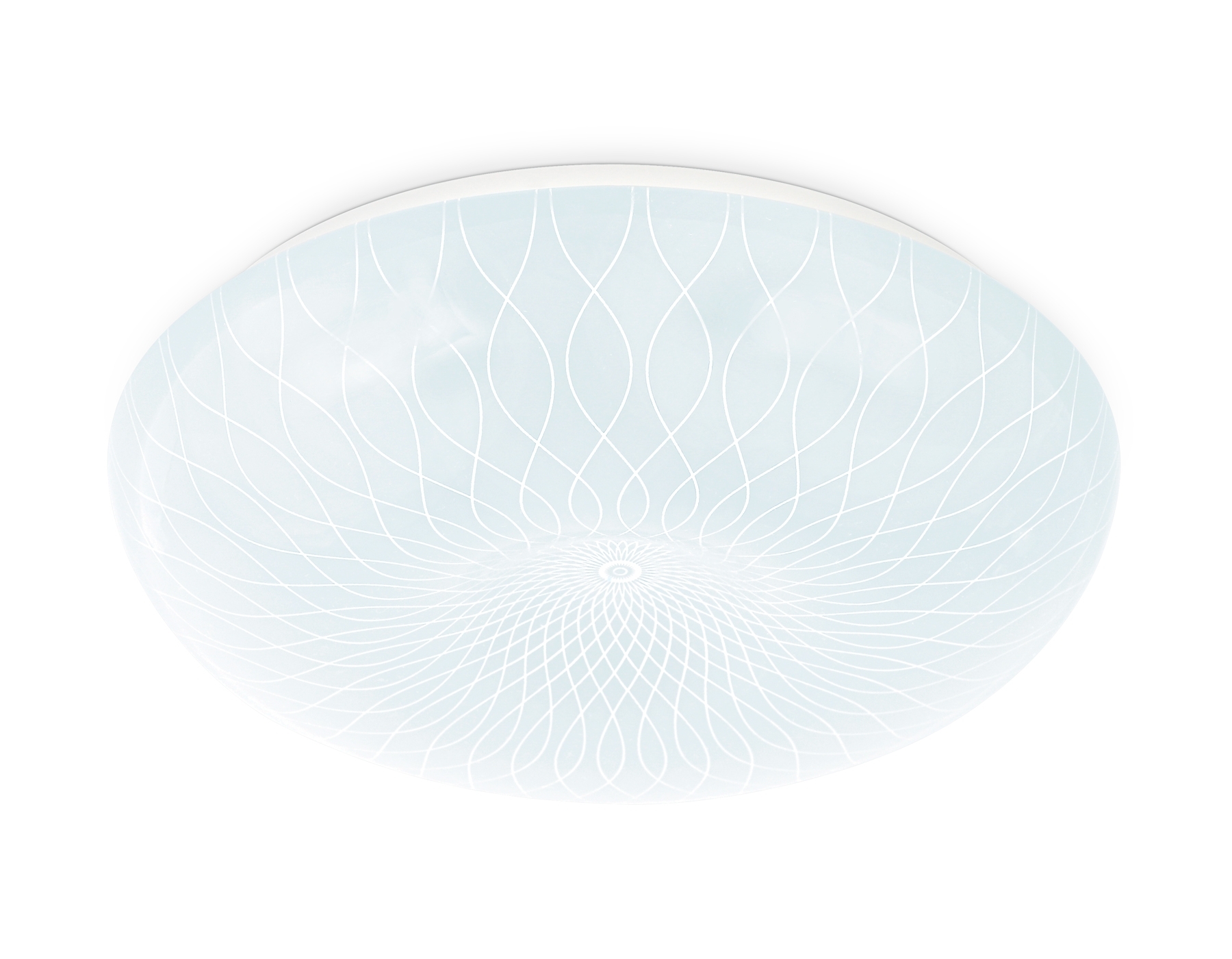 Потолочный светодиодный светильник Ambrella light FZ1084 WH белый 16W 6400K D260*85 (Без ПДУ)