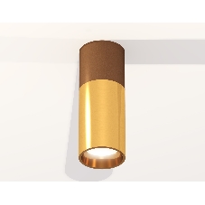 Светильник Ambrella Light XS6327060 PYG/SCF золото желтое полированное/кофе песок MR16 GU5.3 (C6304, C6327, A2010, N6113)
