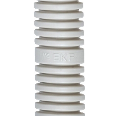 Труба гофрированная EKF tg-z-25 ПВХ Plast с зондом d 25 мм EKF PROxima бухта 50 м
