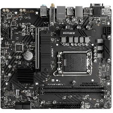 Материнская плата MSI B760M BOMBER WIFI, LGA 1700, Intel B760, 2xDDR5, 4xSATA, 2xM.2, 1xPCIe 4.0 x16, 1xPCIe x1, 1xVGA, 1xHDMI, 1xDP, 1x2.5Gb LAN, Wi-Fi 6E, Bluetooth 5.3, 4xUSB-A 5Gbps, 2xUSB-A 2.0, 1xPS/2, 3x3.5 мм, 7.1, чёрный, mATX