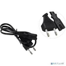 Кабель питания ноутбуков, аудио/видео ExeGate Power PCN-7,5P (CEE7/16->С7) VDE-250V-2*0.5-CU, 0.75м