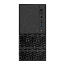 Компьютерный корпус Minitower ExeGate BAA-308MUC-UNS350 (mATX, БП UNS350 с вент. 12см, 1хUSB+1хUSB 3.0+1хTypeC, HD Audio, черный)