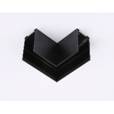 GL1032 BK черный коннектор угловой для накладного шинопровода Magnetic 220V 80*80*52